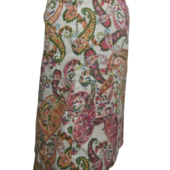 Tommy Bahama Vibrant Paisley Skirt - Picture 5 of 8